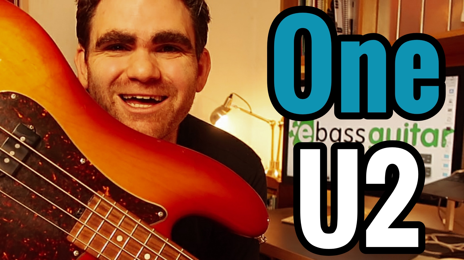 Learn One By U2 on Bass Guitar (Simple Songs For Beginners) – YT129