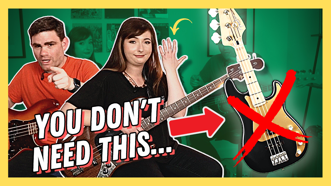 YT290 The Secret To Playing Bass With Small Hands… (With Sian Unwin