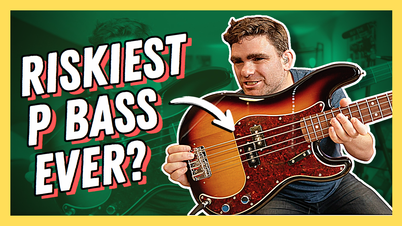 YT291 The Riskiest P Bass Ever eBassGuitar