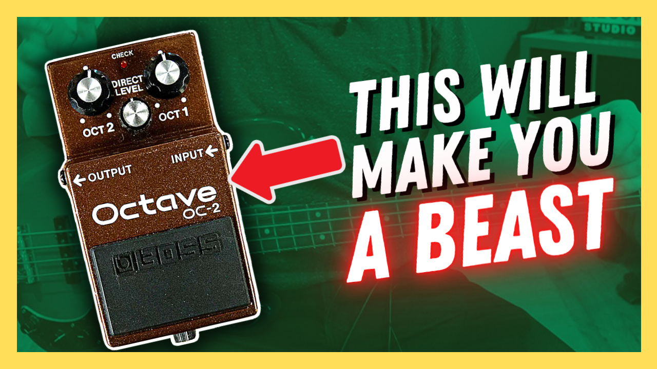 YT302 How To Create Awesome Bass Lines With The Octave Pedal Boss