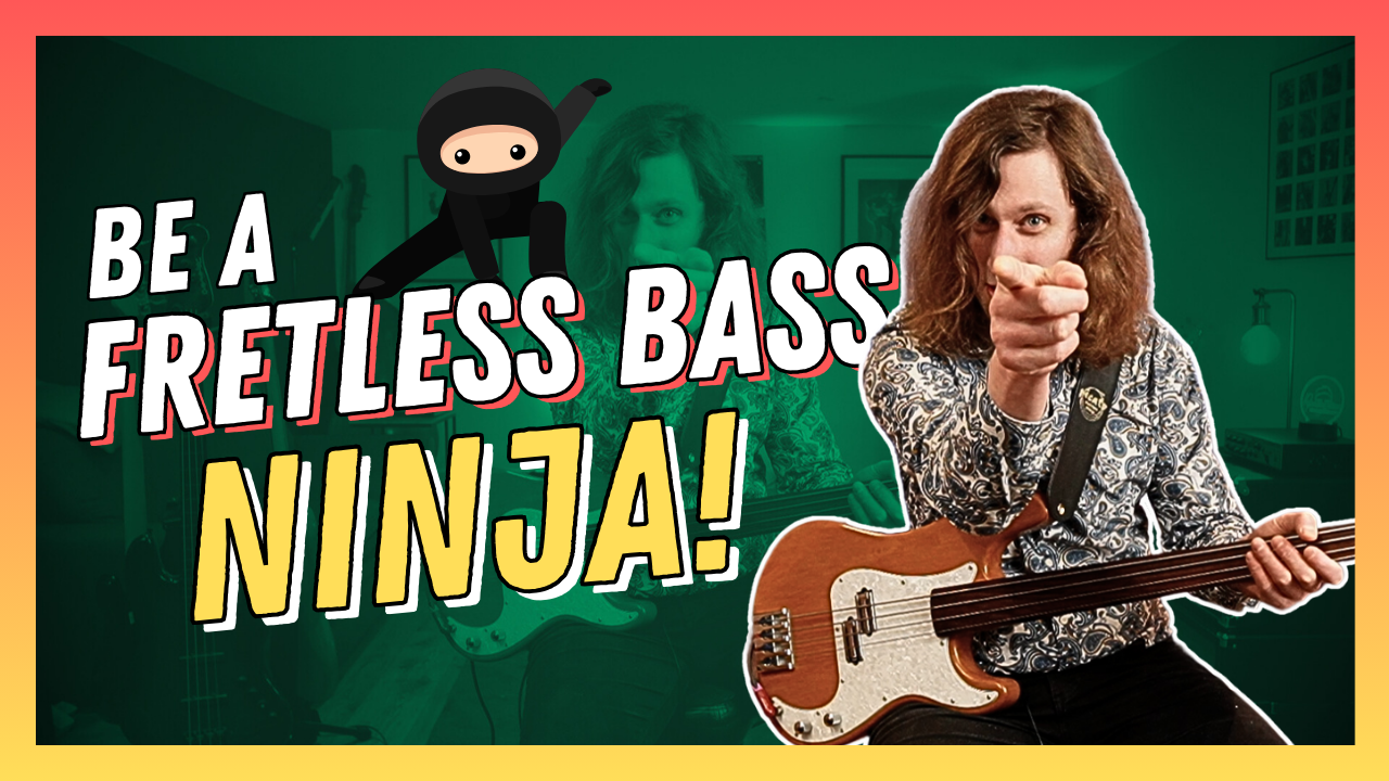 YT332 How To Play Fretless Bass In Tune (with Freddie Draper)