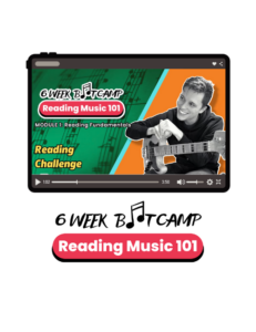 Reading Music 101 ( 6 week Bootcamp )