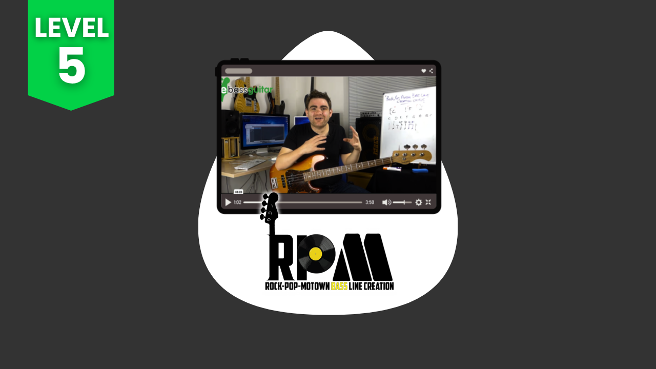 Rock Pop Motown Bassline Creation Course