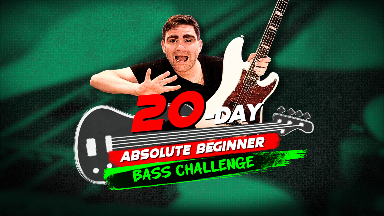 20 Day Absolute Beginners Bass Challenge